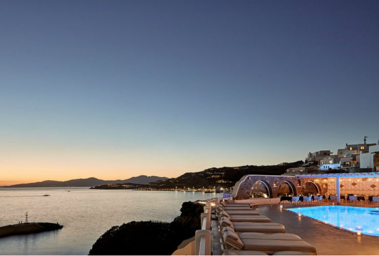 夕暮れ時もロマンチック。