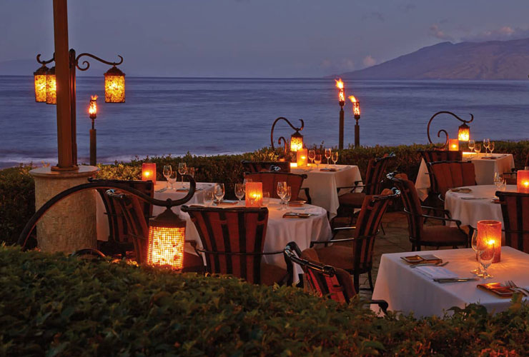 ロマンティックなディナータイム