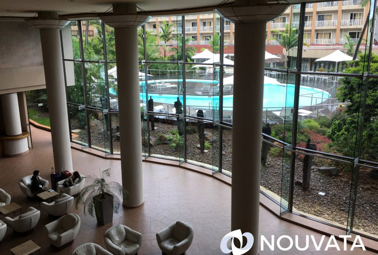 ホテルのインテリア