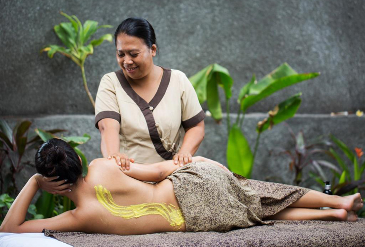 ホテル内のタイムスパ