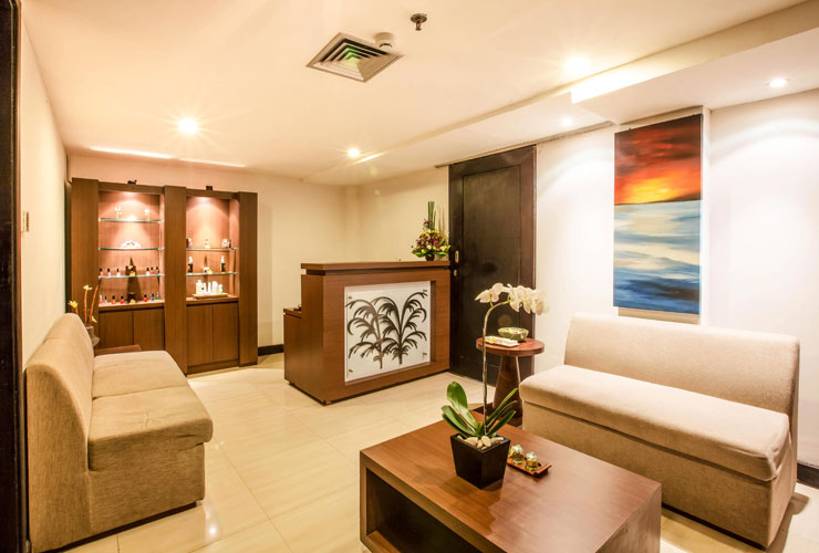 ホテル内のインテリア