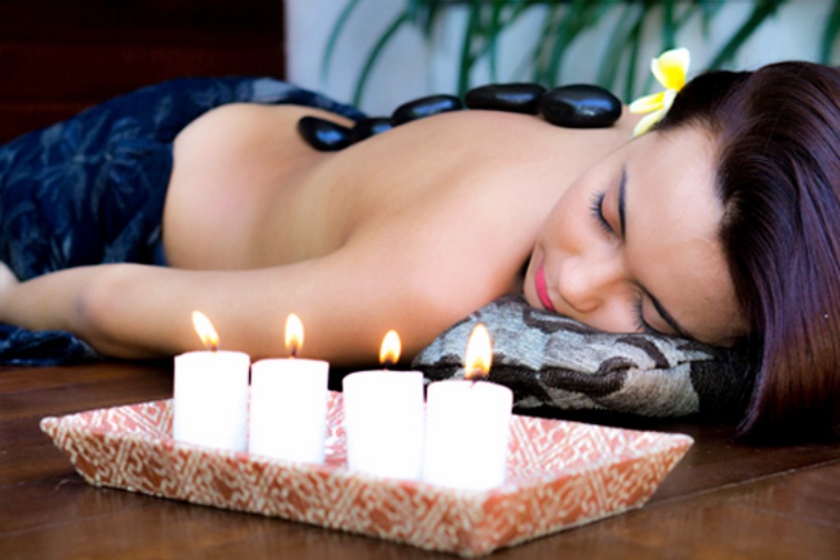 別館のスパ施設