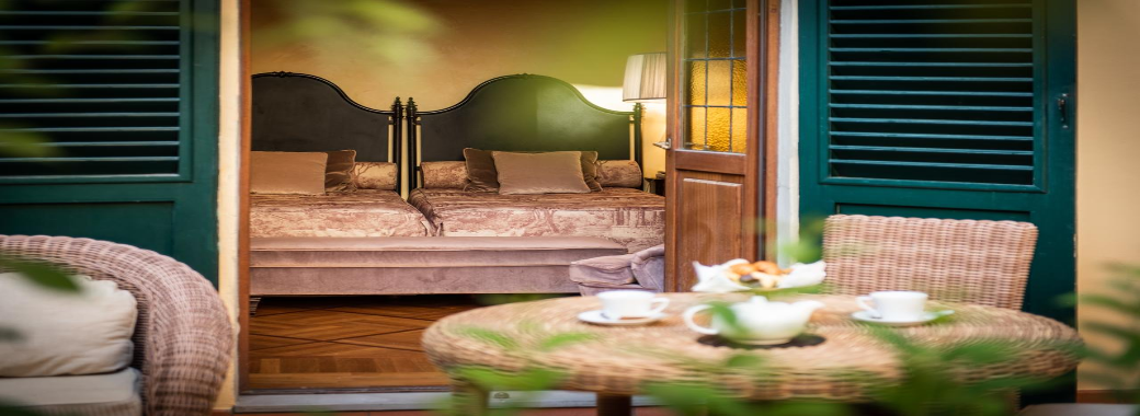 ダブルルーム　パティオ付