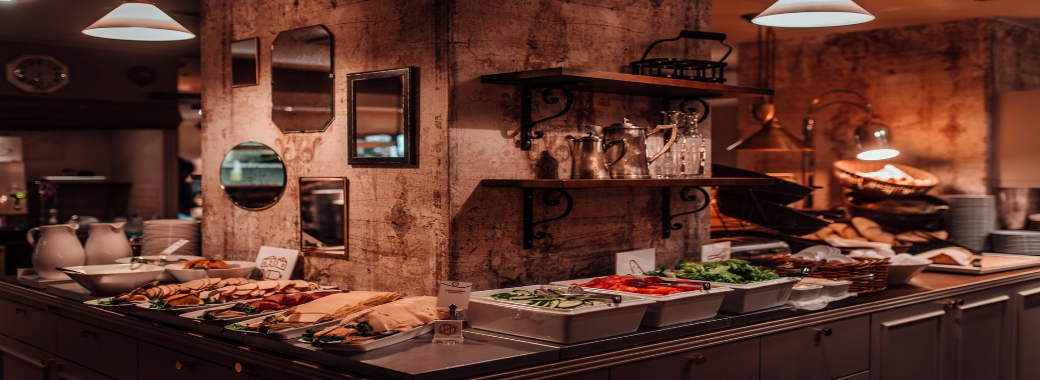 朝食ビュッフェ