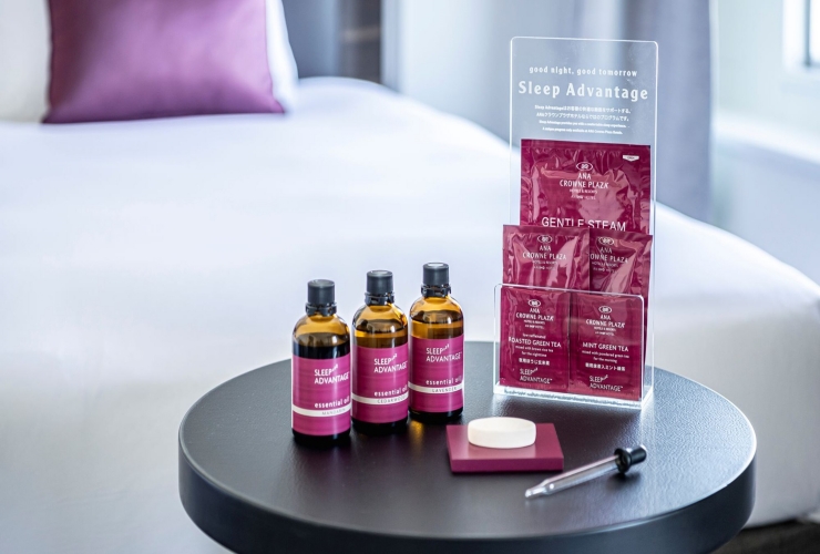 ANAクラウンプラザホテルのオリジナル快眠プログラム