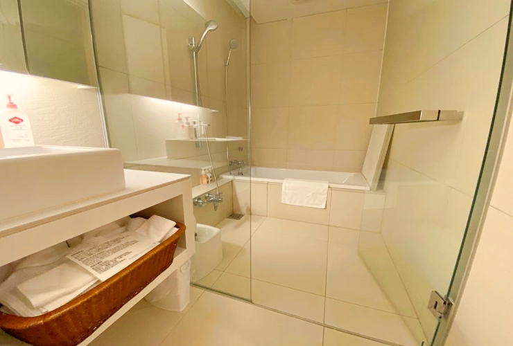 富良野 ナチュラクス ホテル 客室バスルームイメージ