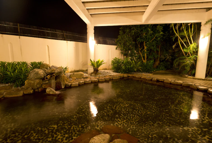 大浴場には露天風呂も