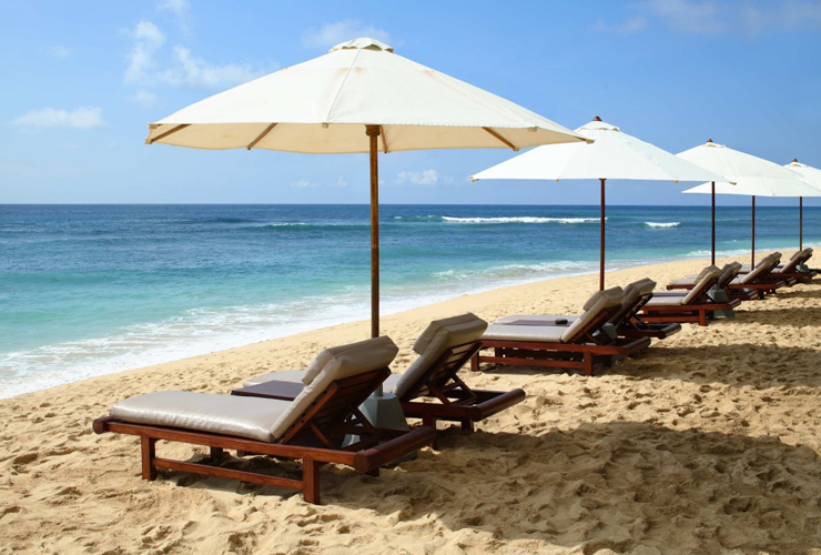 ヒルトン バリ リゾートのビーチ