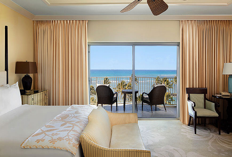 眺望抜群のオーシャンフロントルーム