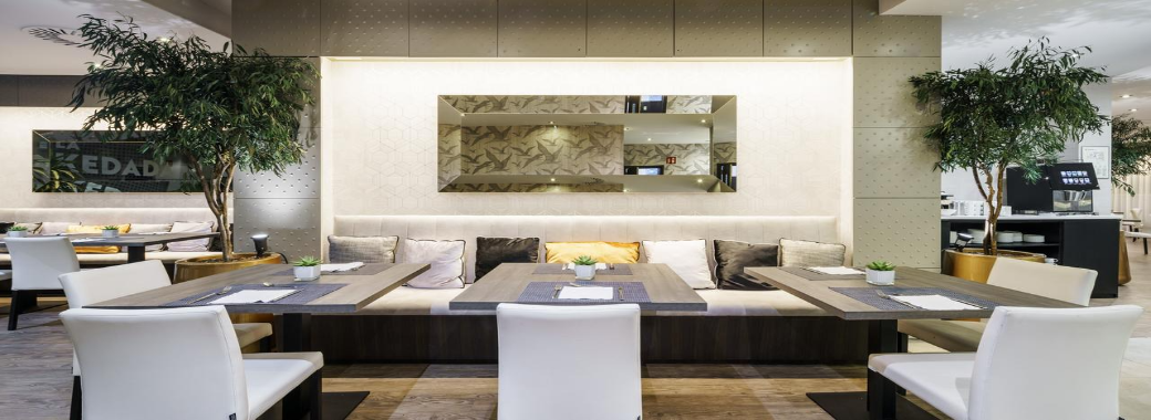 朝食ビュッフェ会場