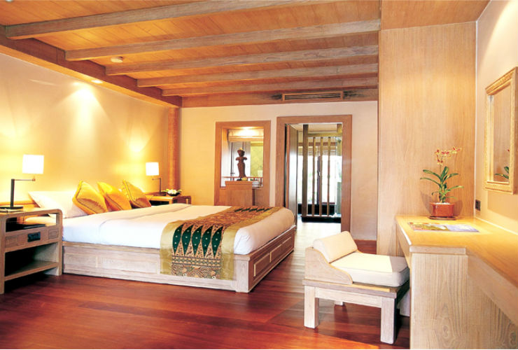 安らぎとエレガントさが同居するお部屋。