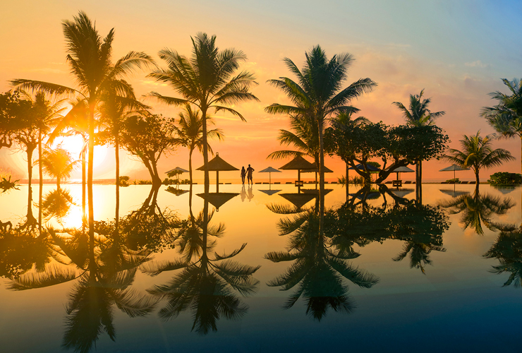 サンライズの美しいヌサドゥアエリア