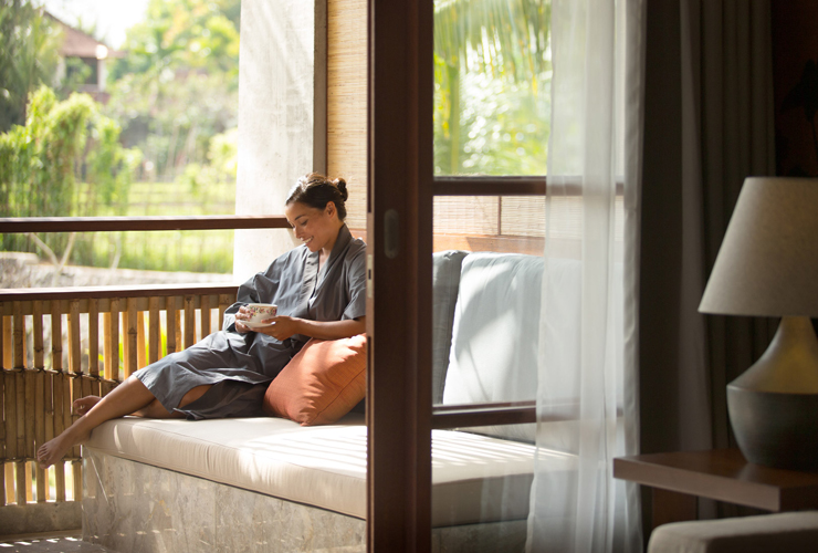 お部屋でのくつろぎのひととき