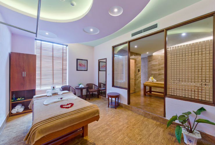 癒しの空間のスパ