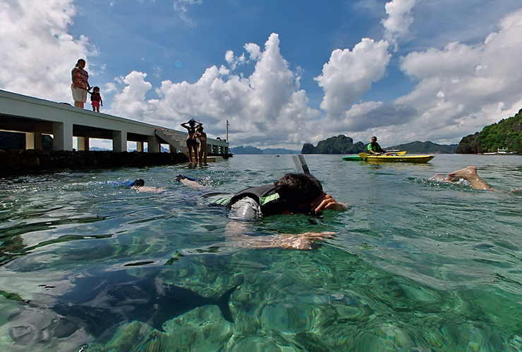 シュノーケリング