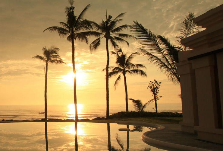 ヴィラで迎える心地よい朝