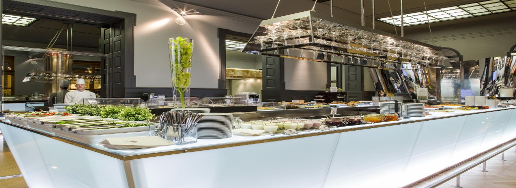 朝食ビュッフェ