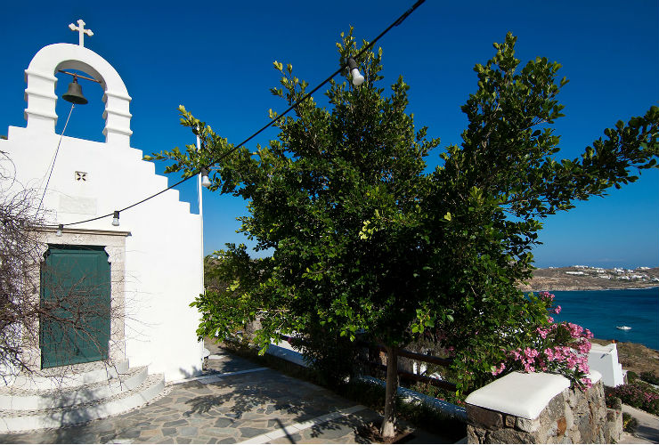 ギリシャの伝統的な風景。