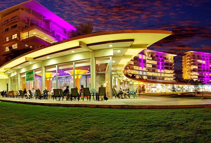 朝食会場にもなるラ・テラス