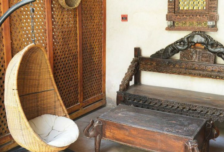 オリエント ゲスト ハウス中庭