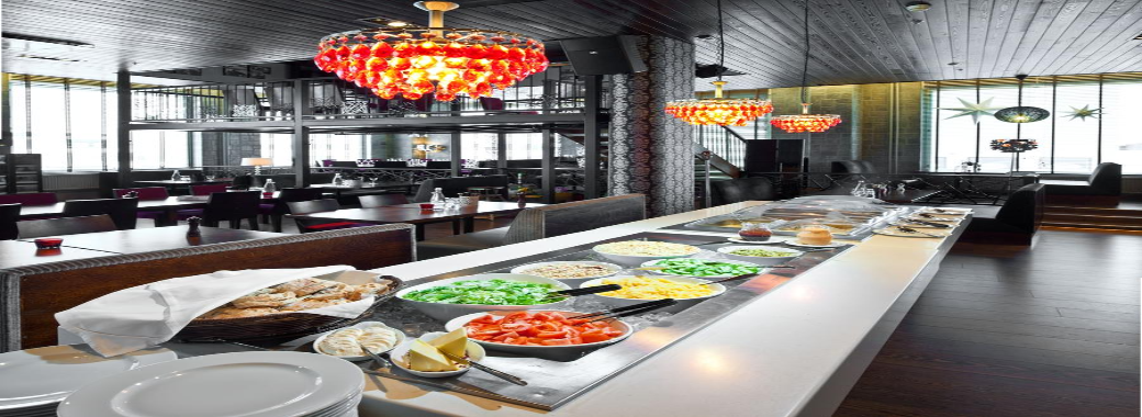 朝食ビュッフェ