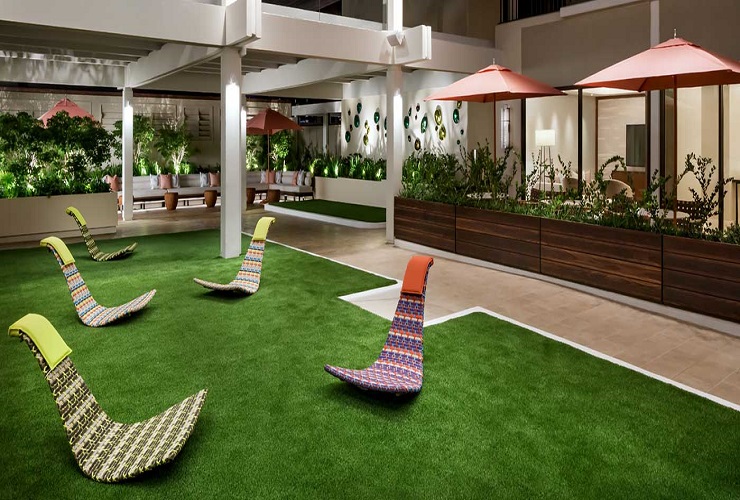 ご⾃⾝のリラクゼーションを⼼ゆくまでご堪能いただける「ザ・ガーデン」