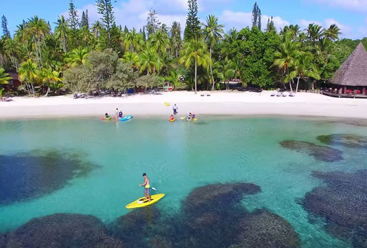海でのさまざまなマリンアクティビティが楽しめる