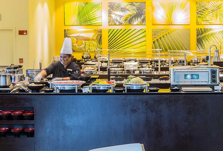 リゾートを代表するレストラン