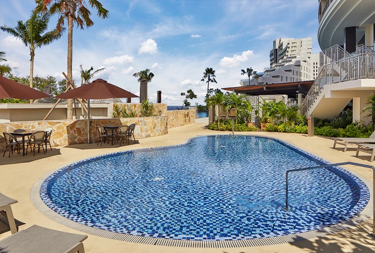 お子様も楽しめるキッズプール