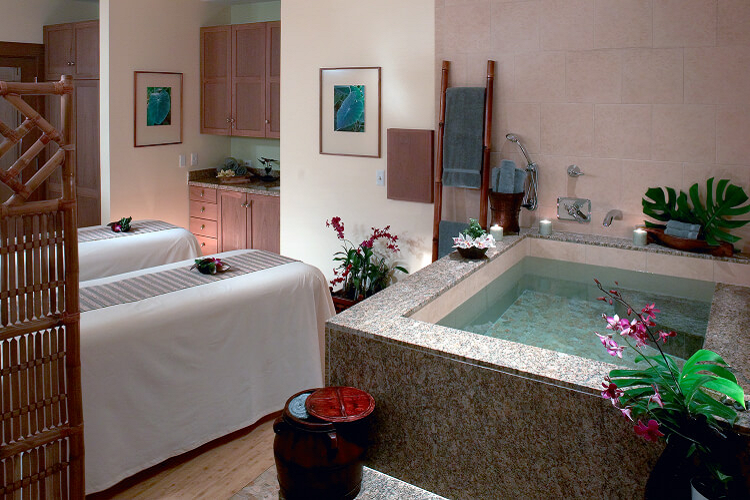 スパハレクラニではリラックスしてお過ごしいただけます