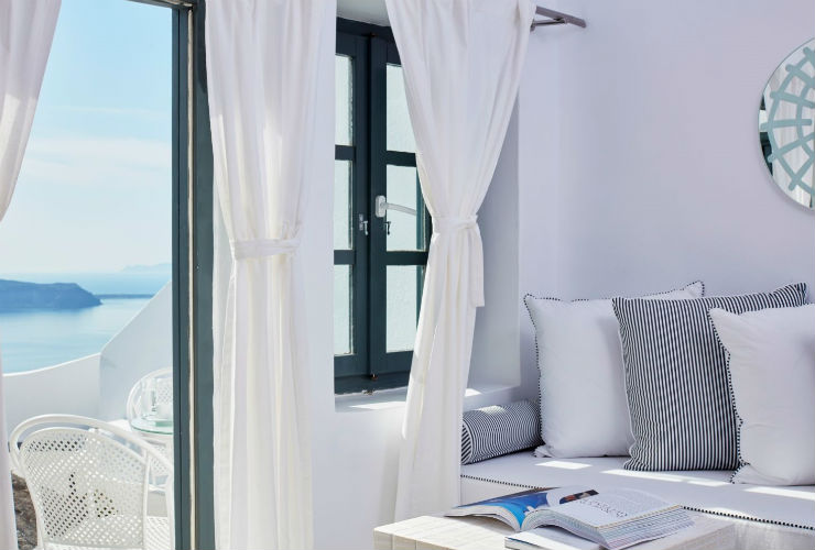 どの部屋もサントリーの絶景を楽しめるつくりに。