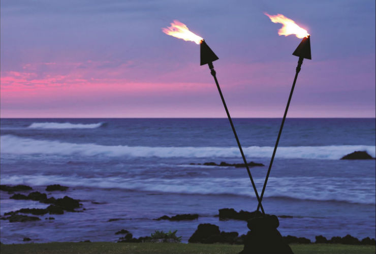 ホテル周辺は美しいビーチ