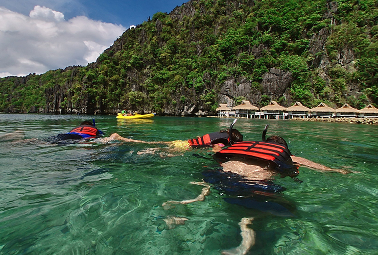 シュノーケリング
