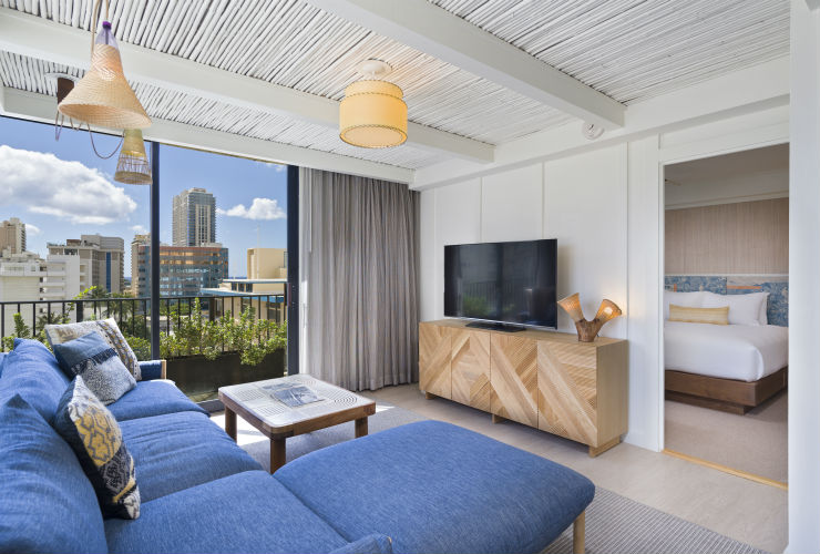 フォトジェニックなオシャレな客室