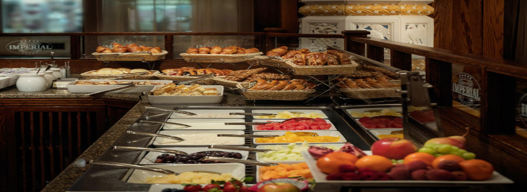 朝食ビュッフェ
