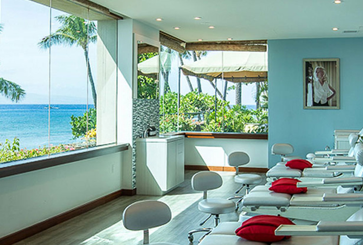 ハワイ唯一のオーシャンフロントスパ