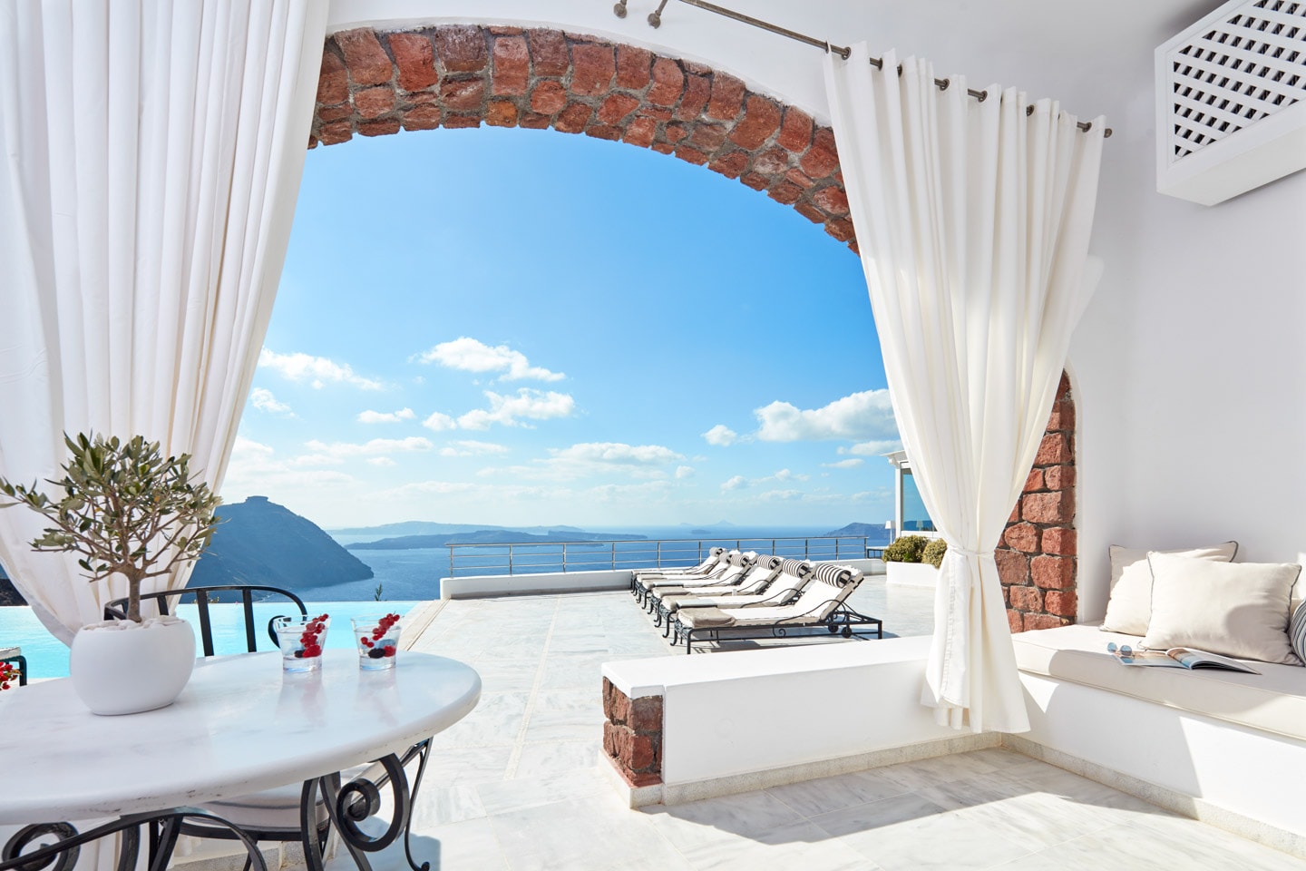 全てのお部屋がオーシャンビューです。