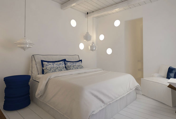 現代的な設備がそろった、おしゃれな室内。