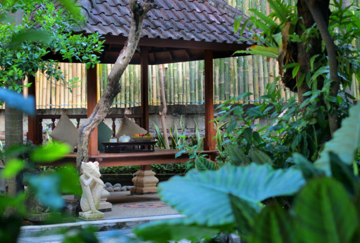 アラム クルクル ブティック リゾート　庭園