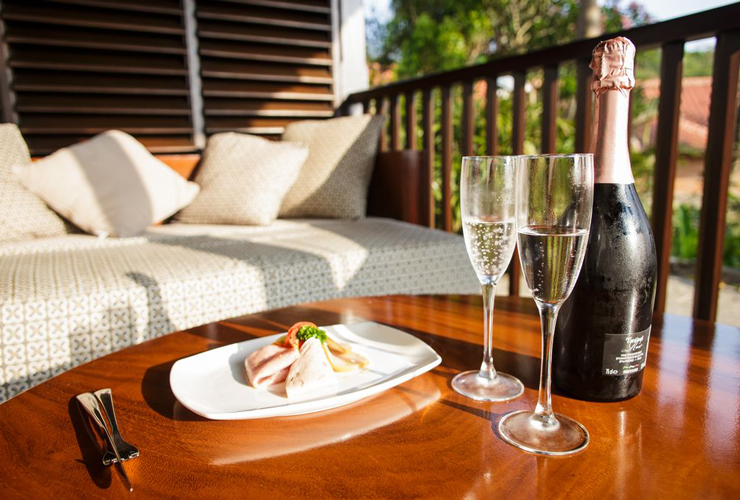 ヴィラにて優雅な休日