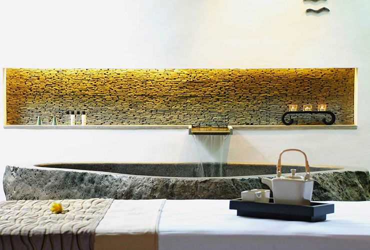 お洒落なスパパビリオン