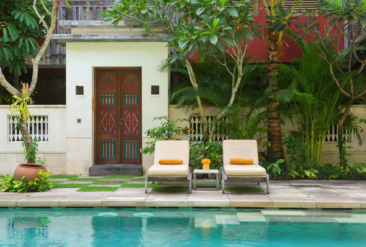 個性的なデザインのインテリア