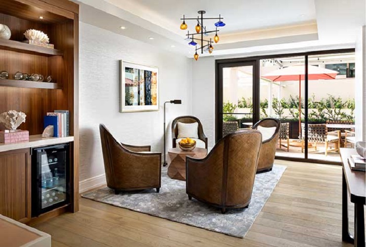 8階にはビジネスセンターとホスピタリティスイート