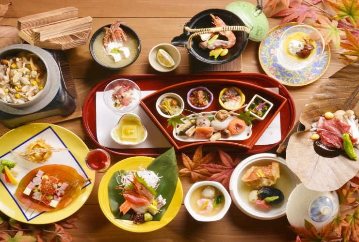 定山渓温泉 花もみじ 食事イメージ