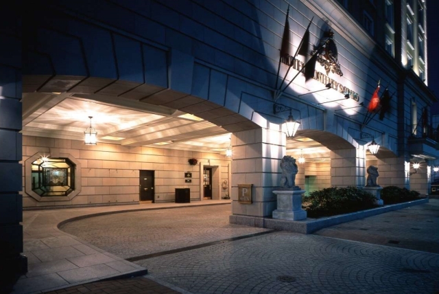 お洒落なエントランス