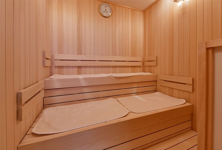 ドライサウナも完備しております