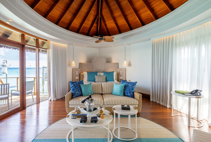 水上ヴィラ客室一例