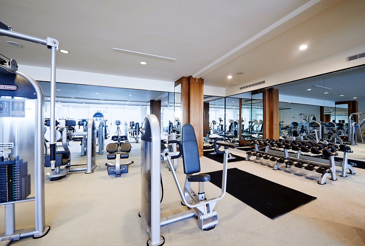 宿泊者利用無料のフィットネスルーム