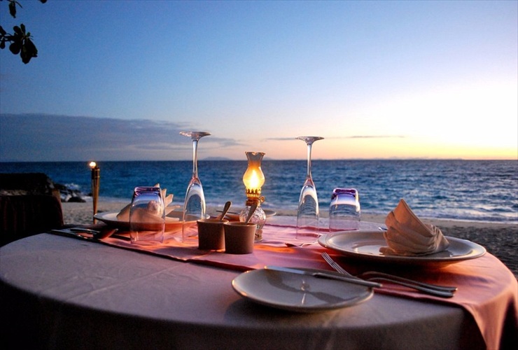 サンセット時はロマンティックな雰囲気をお楽しみいただけます