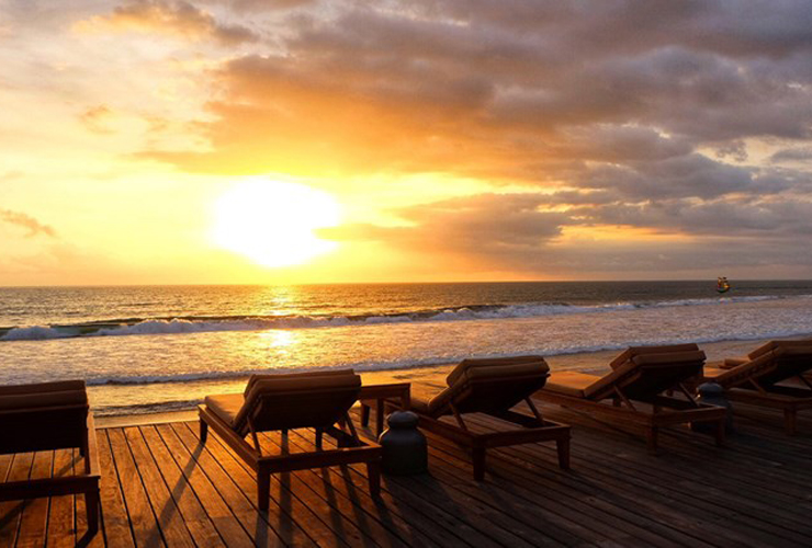 美しいサンセット